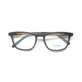 Oga 10176o Titanium Hardware Eyeglass Frame/Glasses Premium Materials European [53-19-145, black/orange]