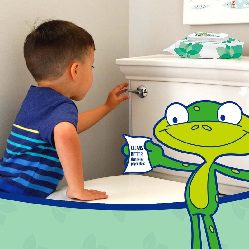 Kandoo Kids Sensitive Flushable Cleansing Wipe Potty Training Aid Fragrance
