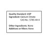 NuSci NuSci Calcium Citrate Powder Pure Bio-Available Form Calcium (227