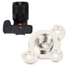 Tripod Fixed Plate Base Screw Nut Aluminum Alloy Tripod Fixing