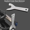 GegonC Bicycle Headset Crown Race Remover, 304 Stainless Steel Fork