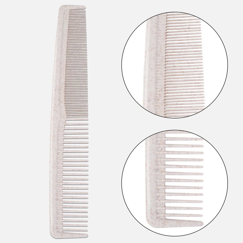 Hair Combs Bulk, Disposable Wheat Straw Combs Individually Wrapped Combs