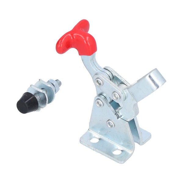 Toggle Clamp, Corrosion Resistant Fixture Clamp CS GH‑13005 Iron+Plastic for Metal Plates Circuit Boards for Home Decoration Equipment Installation