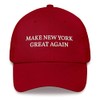 Make New York Great Again Embroidered Dad Hat Adjustable Cotton