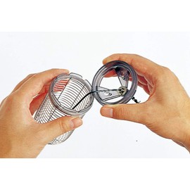 Daiichi Seiko Komasekago W Cap 80-M 04165, Black, 3.1 x 6.3 inches (80 x 160 mm)