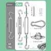 Shade Sail Hardware Kit - Sail Shade Hardware Kit -