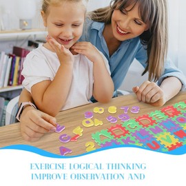 36 Pieces My Very First Puzzle, Learning Puzzle, Toy for Children, Letter Puzzle, Educational Toy from 1-3 Years, Educational Alphabet Toy, Gift for Motor Skills Toy for Toddlers