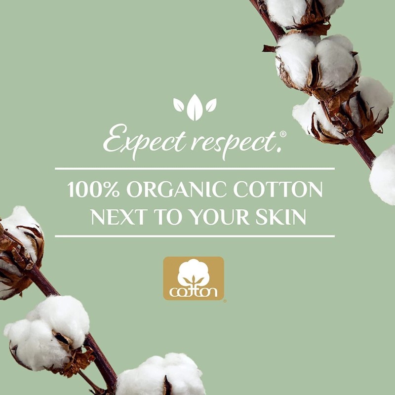 Organyc - 100% Organic Cotton Inside and Out Incontinence Pads
