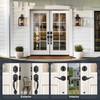 Gaurqiah Double Front Door Handleset with Deadbolt – Oil-Rubbed Bronze