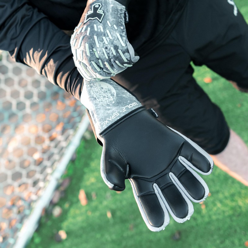 FEARLESS GOALKEEPERS Wolf X Space Gloves - Breathable Goalkeeper Gloves,