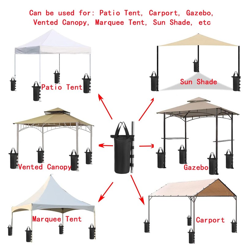 YELAIYEHAO 4 PCS Weights Bag for Pop up Canopy Tent