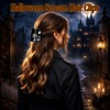 Halloween Ghost Claw Clip, Ghost Haunted House Shape Hair Clips