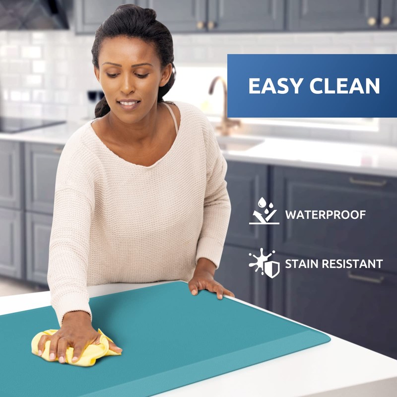 KitchenClouds KitchenClouds Kitchen Mat Cushioned Anti Fatigue Kitchen Rug 17.3"x60"
