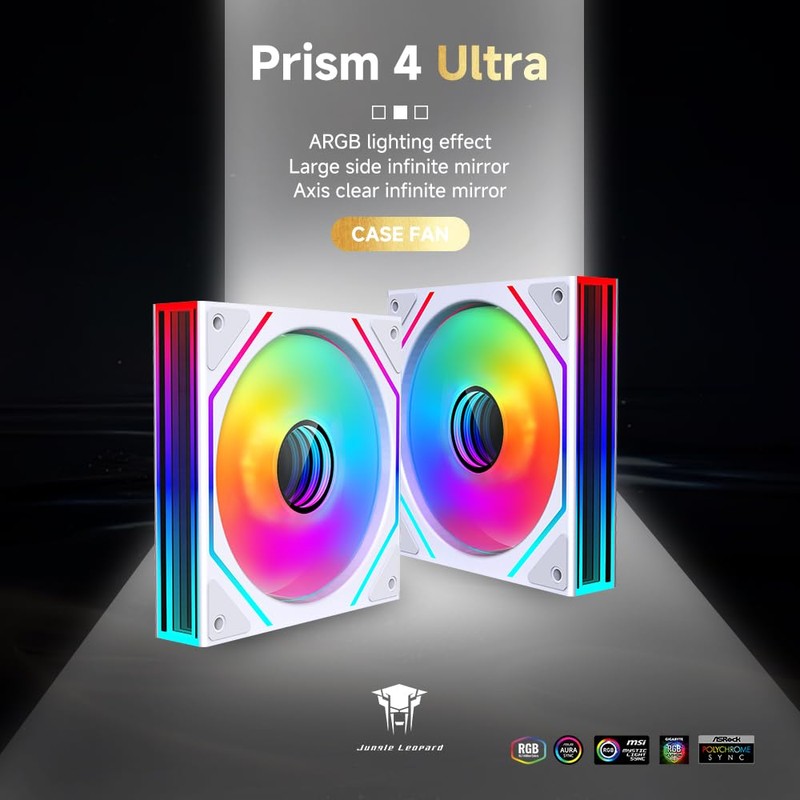 Jungle Leopard Prism4 Ultra 120mm PC Reverse Blade ARGB PC