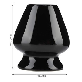 Matcha Broom Holder Chasen, Matcha Broom Holder Chasen Naoshi Matcha Broom Holder for Tea Ceremony (Black)