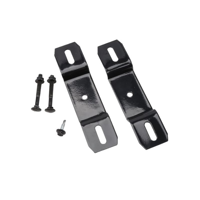 Plum Fittings 2 1/2" Sq. Steel Ornamental Fence Line Bracket