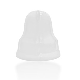 02AR Square Neck Extracting Bulb Replacement Compatible with Sunkist No. 8 Commercial Juicers, without metal insert for Lemon Lime Orange Juicer(White)