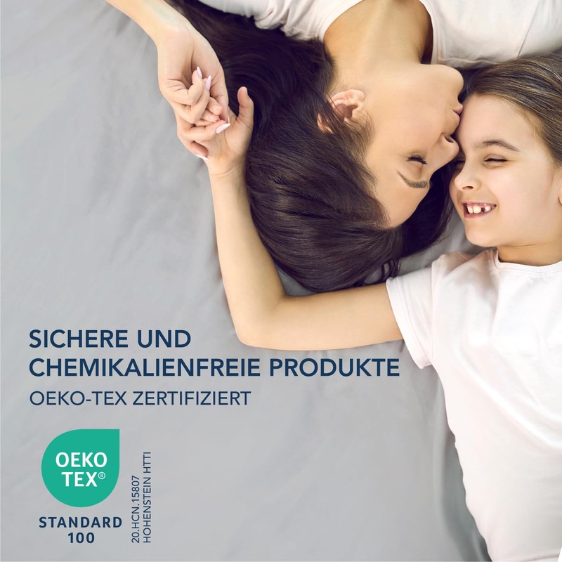 Dreamzie Fitted Sheet, 160 x 200 cm, 35 cm Deep