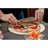 Outset Pizza Peel and Rocking Cutter Tool, 2- Piece Set,