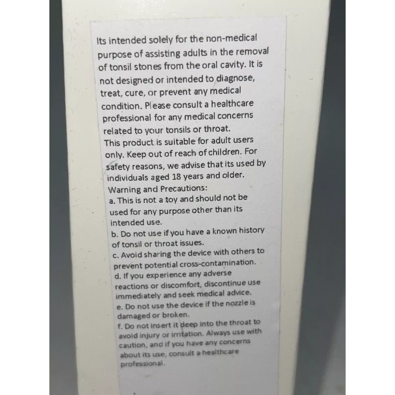 Fuchsi Tonsil Stone Vacuum Stone Remover Vacuum Suction Stone Cupping