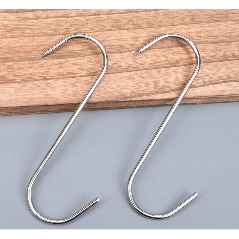 Alele 6 Inch Meat Hook Stainless Steel Meat Hooks for
