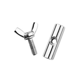 ZONADAH 6Pcs Awning Rail Stoppers Sun Canopy Awning Rail 8mm End Stoppers for Caravan Motorhome Campervan Boat Camping Tent Equipment Awnings Accessories
