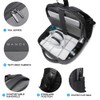 BANGE Travel Laptop Backpack with USB charge port can fit