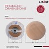 LIRAST 5 inch Resin Free Wood Diffuser - Round Sauna