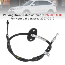 Topteng Parking Brake Cable Assembly 59750-3J000 for Hyundai Veracruz 2007-2012