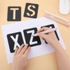 Aililong 42-Piece Letter Stencil Set, Reusable Stencils for Wooden Signs,