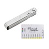 PATIKIL Feeler Gauge Dual Marked Measuring Tool 32 Blades Stainless
