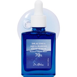 Dr.Althea Aqua Marine Deep Serum, 30ml, Korean Vegan Skin Care | Instant Hydration & Soothing Facial Moisturizer with Panthenol & Guaiazulene & Vegan PDRN for All Skin Types