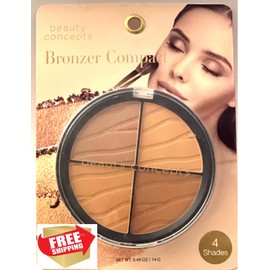 beauty concepts Bronzer Compact 4 Shades