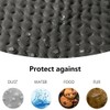 STONECREST Recliner Chair Cover, Water Resistant Velvet Quilted Slipcover, Stay