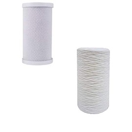 Pelican compatible 2-Stage Water Filters for 10" Chlorine System