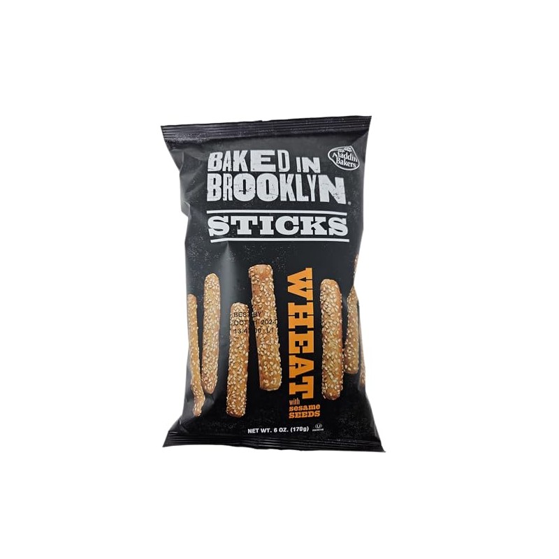 Baked In Brooklyn Snack Stick Wheat 12-PK