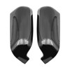Gloss Black Top+Side Tow Mirror Covers Cap Fits for 2020