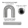 Ø100 mm - 1.5m / Ø4'' - 4.9ft - Flexible