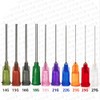 koneko Syringe Injectors for Laboratory Use, 10 Pieces (22G, Flat,