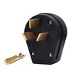 Micmi NEMA 10-30P & 10-50P Angle Plug, 4 Prong Electric