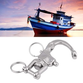 EBTOOLS Swivel Shackles Stainless Steel 316 70 mm Swivel Shackle for Sailboat Spinnaker Case (70 mm)