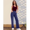 VOOVEEYA Wide Leg Pants for Women, Yoga Pants with Pockets