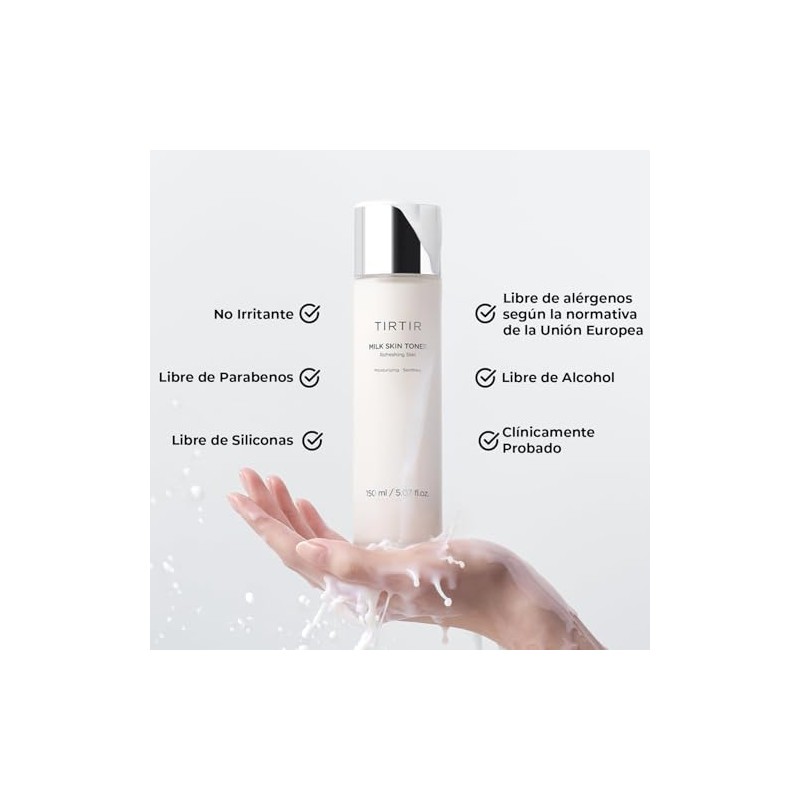 TIRTIR Milk Skin Rice Toner - Deep Moisturizing, Hydrating and