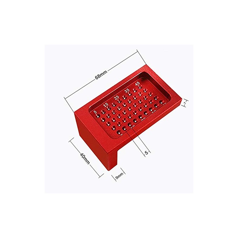 CarAngels Woodworking T-Shaped Scoya Direct Marking Ruler, Right Angle Gauge,