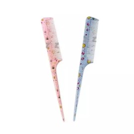 BKM [비케이엠_62]반짝이 꼬리빗 1p 헤어빗 가르마빗 가르마빗 Glitter Tail Comb 1p Hair Comb Parting Comb