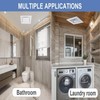 Aydomer Bathroom Exhaust Fan without Light, Ceiling Mount Ventilation Fan