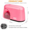 Eagle Electric Pencil Sharpener, Battery Powered Sharpener, LED Light Shinning