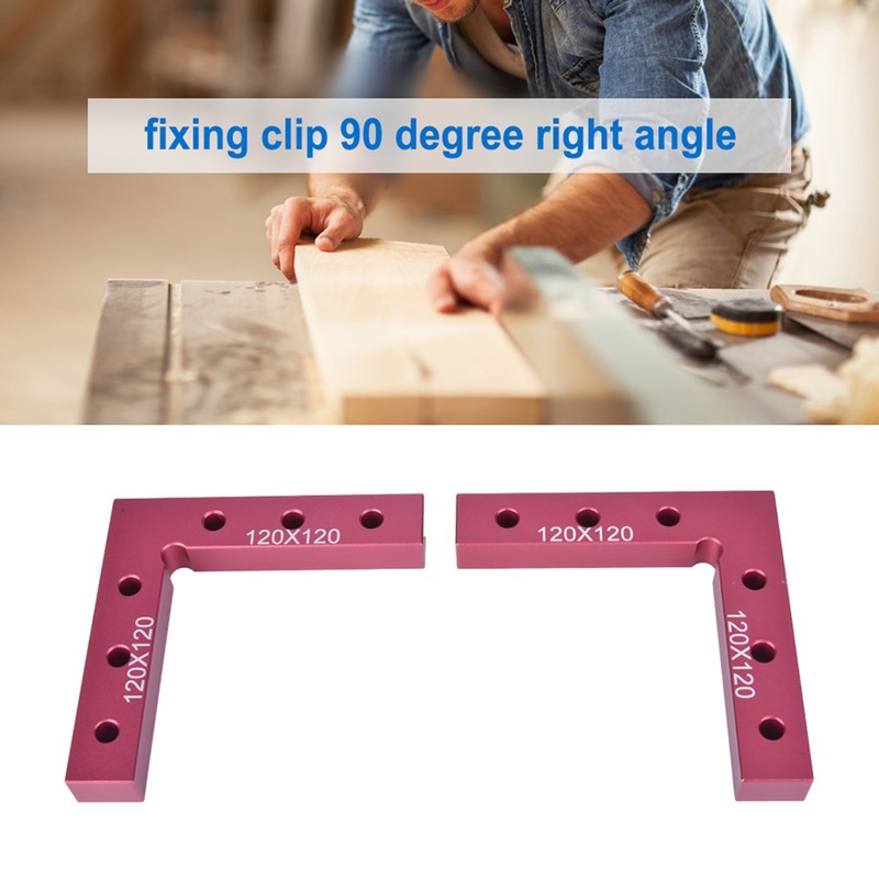 Woodworking Right Angle Fixing Clip L Shape 90 Degrees Ruler