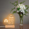 Rebundex Farewell Gift Nursery Teacher Gift Leaving LED Acrylic Night