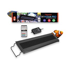 Aquatop SkyAqua Pro LED Aquarium Light, 6,500K Spectrum – Fits 12-18 Inch Tanks – Infrared Remote – Natural Sunlight Illumination – UL & CSA Certified
